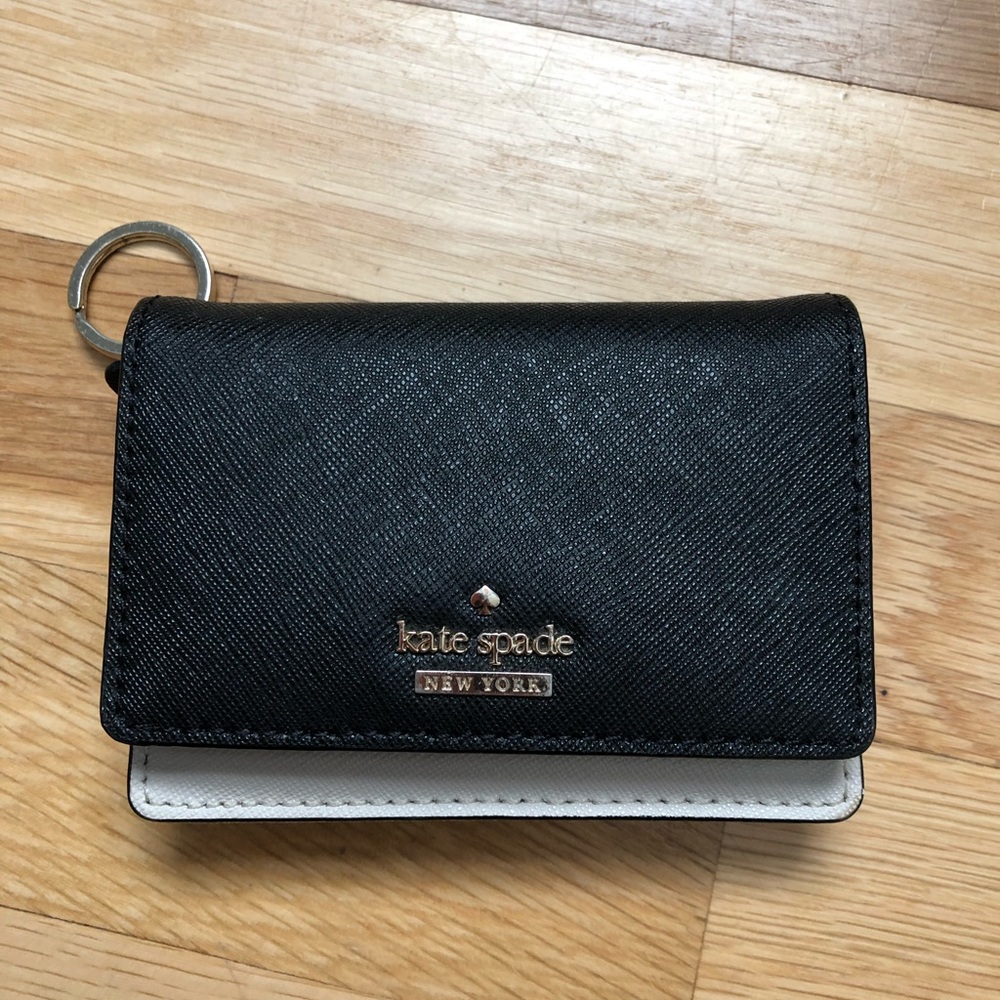 Kate Spade Black and Cream wallet